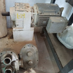 Bomba de lóbulo C/ base em AC e motor