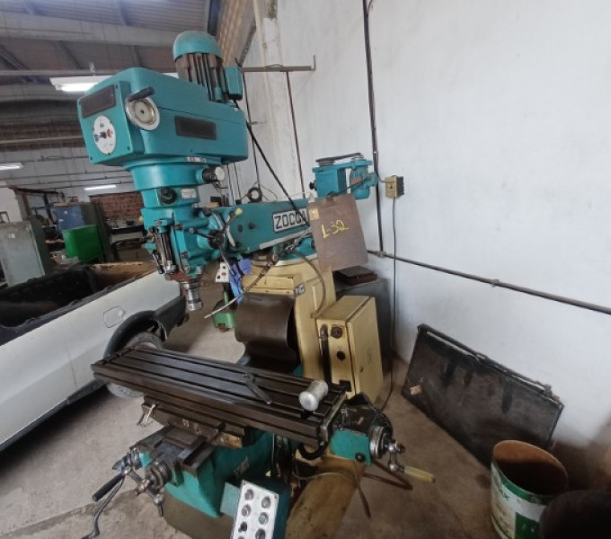 Fresadora vertical Zocca FFZ2