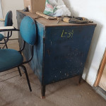 6 Bancadas em aço carbono e 1 estante em aço carbono