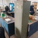 6 Bancadas em aço carbono e 1 estante em aço carbono