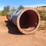 COLUNA EM AÇO CARBONO E INOX tubulação inox