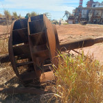 ROTOR DE CALDEIRA EM AC C/ EIXO E MANCAIS