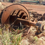 ROTOR DE CALDEIRA EM AC C/ EIXO E MANCAIS