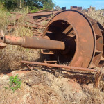 ROTOR DE CALDEIRA EM AC C/ EIXO E MANCAIS