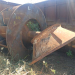 ROTOR DE CALDEIRA EM AC C/ EIXO E MANCAIS E CONE