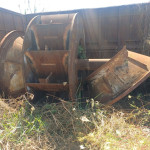 ROTOR DE CALDEIRA EM AC C/ EIXO E MANCAIS E CONE