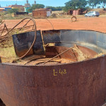 BASE DE VIGAS EM AC + CHAPA BALAO FESH SUCATA