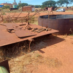 BASE DE VIGAS EM AC + CHAPA BALAO FESH SUCATA