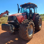 TRATOR DE PNEUS CASE MX 165-4, ANO: 2009, FROTA: 805136
