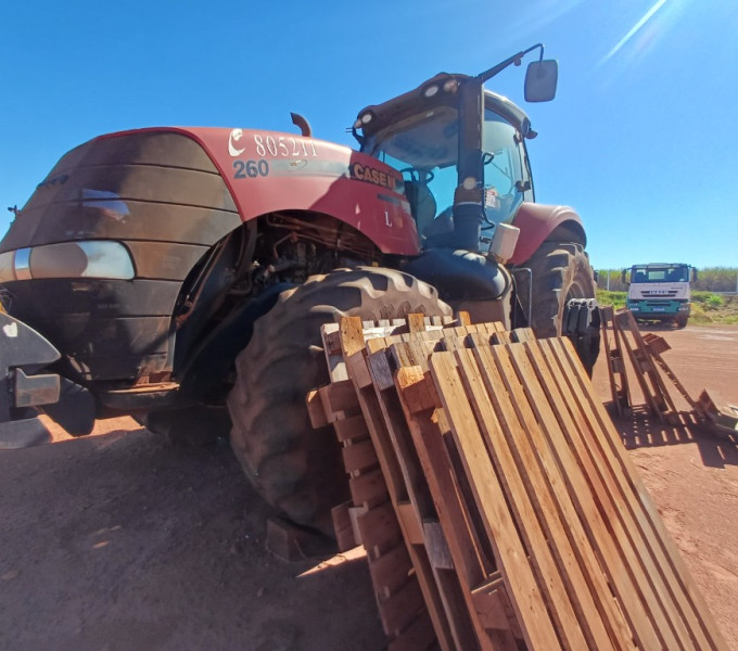 TRATOR DE PNEUS CASE 260, ANO: 2018, FROTA: 805211 + Ativo I11