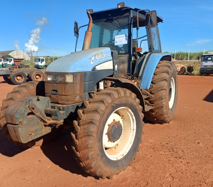 TRATOR DE  PNEUS NEW HOLLAND TS6020, ANO: 2013, FROTA: 905075 + Ativo I4C2