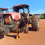 TRATOR DE PNEUS INCENDIADO CASE PUMA 230, ANO: 2019, FROTA: 805253
