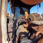 TRATOR DE PNEUS INCENDIADO CASE PUMA 230, ANO: 2019, FROTA: 805253
