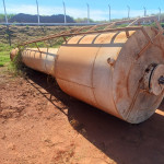 TANQUE VERTICAL E ESCADA EM AC