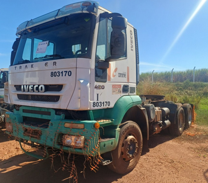 CAMINHÃO CAVALO MECANICO IVECO TRAKKER 420, ANO: 2011, PLACA: HME2J73, FROTA: 803170 + Ativo I18C1