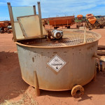 TANQUE MEXEDOR INOX 10M³