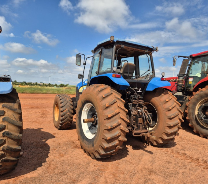 TRATOR DE PNEU NEW HOLLAND TM7040, ANO: 2010, FROTA: 805182 + Ativo i7c1
