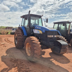 TRATOR DE PNEU NEW HOLLAND TM7040, ANO: 2010, FROTA: 805182 + Ativo i7c1
