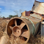 DUTO EM AC P EXAUSTOR C/ MOTOR ELETRICO