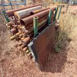 RADIADOR + BASE C/ BOMBA AC E ROLETES DE ESTEIRA AC