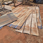 25 UND TELHAS DE ALUMINIO