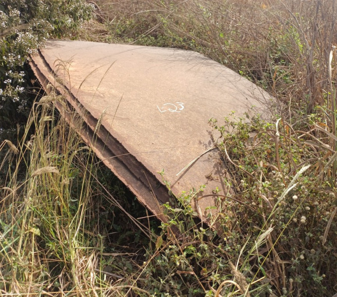 03 TANQUES HORIZONTAIS AC 12,57M³ + 3 chapas AC