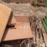 TUBO AC SCH 60  + 04 PLACAS AC + 05 FLANGES AC + 2 FLANGES + 12 BRAÇOS AC + 3 rodas + 4 abracadeiras em AC + 12 Flanges