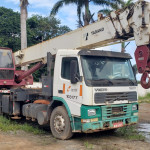 Caminhão Volvo FM12 380 6x4r, Placa: MUN-5927, Ano: 2000, C/ Implemento Guindaste Tadano TS300B1, ano: 2004, Frota: 103177