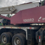 Caminhão Volvo FM12 380 6x4r, Placa: MUN-5927, Ano: 2000, C/ Implemento Guindaste Tadano TS300B1, ano: 2004, Frota: 103177