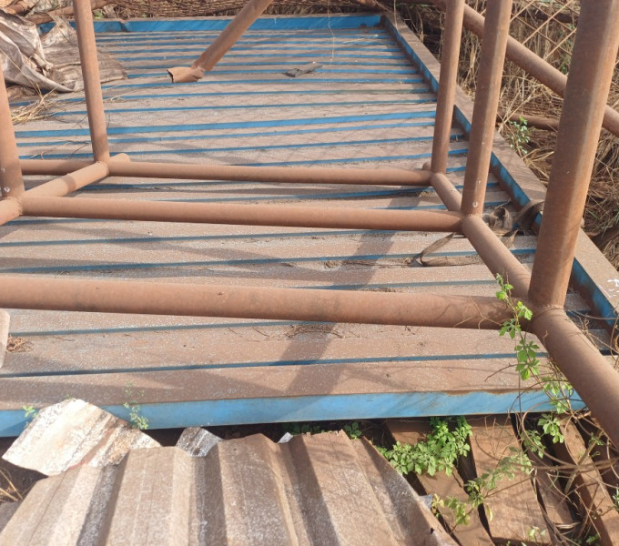 PORTÃO DE CORRER CHAPA C/ VIGA BARRA (foi sucaetado)