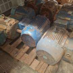 Lote 65 motores eletricos sucateados
