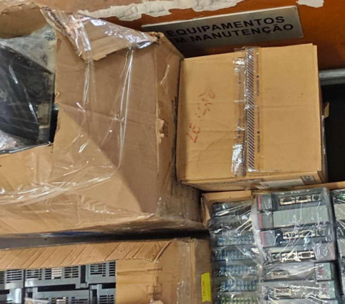 Lote de Automação SLC-500 Rockwell / Allen-Bradley