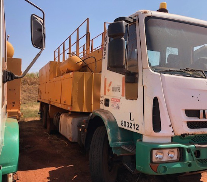 CAMINHÃO OFICINA MÓVEL IVECO 260E28, 2013, OQV-7G23, Frota: 803212