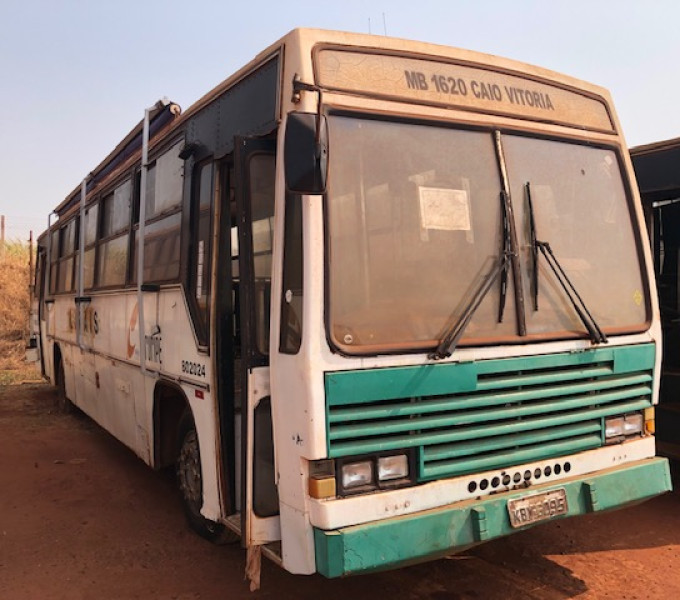 ONIBUS MB OF 1620, 1995, KBY-6095, Frota: 802024