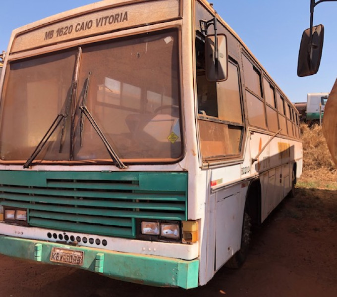 ONIBUS MB OF 1620, 1995, KBY-6095, Frota: 802024