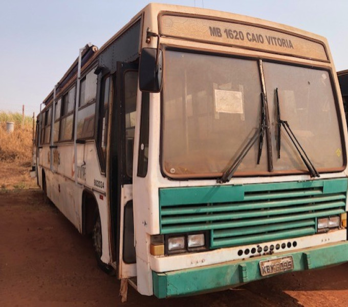 ONIBUS MB OF 1620, 1995, KBY-6095, Frota: 802024