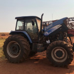 TRATOR DE PNEUS NEW HOLLAND TM7020-4, 2009, Frota: 805209 + Item 5, 39.2