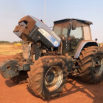 TRATOR DE PNEUS NEW HOLLAND TM7020-4, 2009, Frota: 805209 + Item 5, 39.2