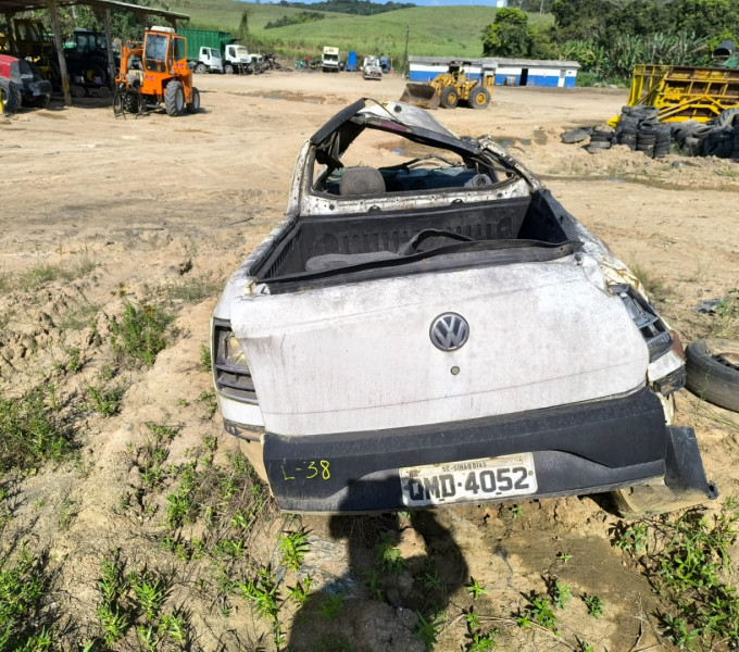 Automóvel Volkswagen Saveiro, placa: QMD-4052, Frota: 1044