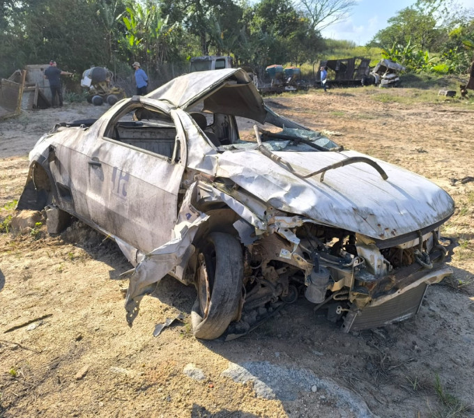 Automóvel Volkswagen Saveiro, placa: QMD-4052, Frota: 1044