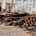 GRANDE QUANTIDADE DE MARTELOS P DESFIBRADOR DE CANA APROX. 40TON + EIXOS P BOMBAS E MARTELOS AC