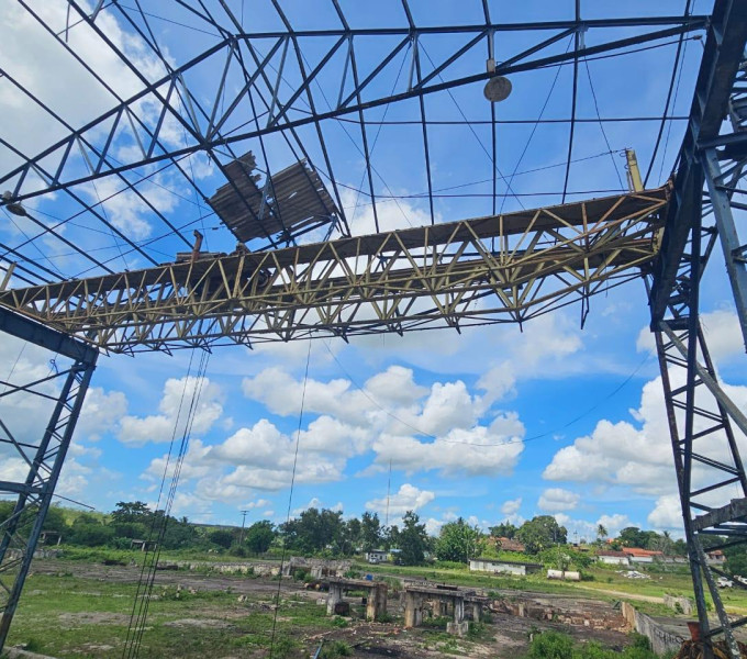 Ponte Rolante Treliçada 18 Ton – Vão 19 m