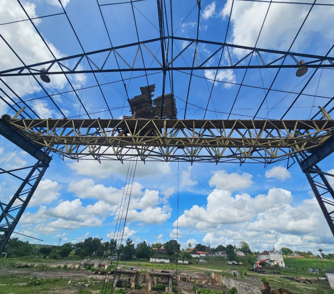 Ponte Rolante Treliçada 18 Ton – Vão 19 m