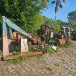 Lote Máquinas Oficinas: Torno, Furadeira, Prensa, etc.