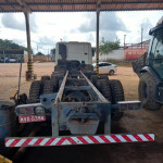 CAMINHÃO PLATAFORMA SCANIA P124 400, ANO 2004, PLACA: MVB 0398, FROTA 22509 (OBS: RODANDO)