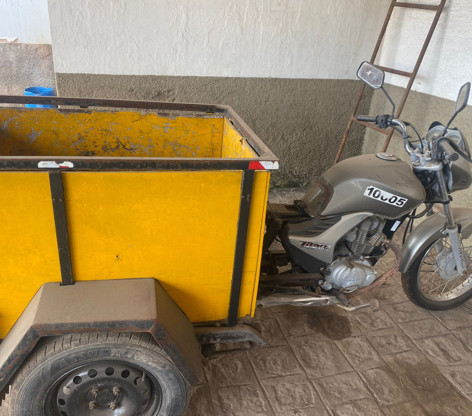 TRICICLO HONDA TITAN CG 150CC, ANO 2010, PLACA NMG 4428, FROTA 10005