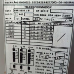 Transformador DEDINI, 1500KVA, 1987, N° Série: 879932