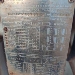 Transformador Trifásico DEDINI, 750KVA, N° Série: 9211446