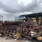 Sucata industrial (leitos, vigas, tubos) - aprox 20 toneladas