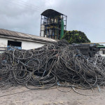 GRANDE QUANTIDADE DE CABO DE COBRE, APROX. 10 TONELADAS